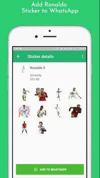 Ronaldo Sticker For WhatsApp screenshot 5