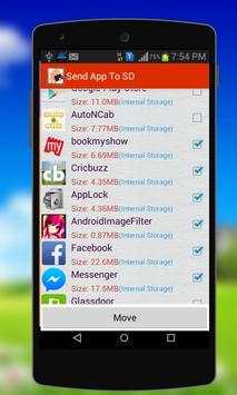 Send Apps to Sdcard скриншот 3