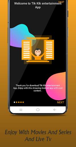 Tik Kik Entertainment-series,movies and tv app screenshot 1