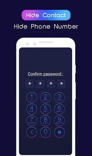 Hide contact - Hide phone numb screenshot 3
