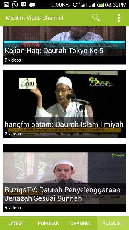 Muslim Video Channel screenshot 2