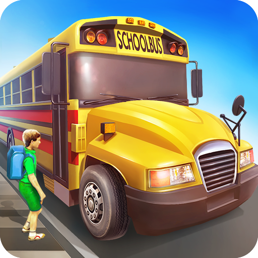 School Bus Game Pro أيقونة