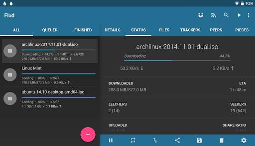 Flud (Ad free) screenshot 9