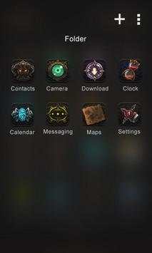 Darkness GO Launcher Theme screenshot 3