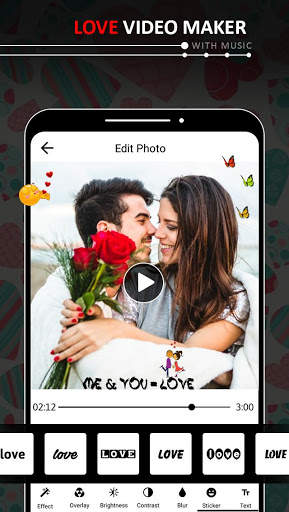 Love Video Maker with Music – Slideshow Maker screenshot 3