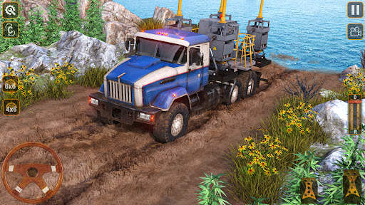 Offroad Driving Mud Truck Game screenshot 3