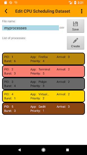 OS Algorithm Simulator screenshot 5