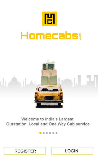 Home Cabs: Taxi Cab Service screenshot 1