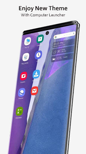 Note 20 theme for launcher screenshot 1