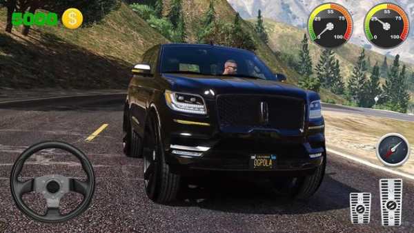 Parking Lincoln - Navigator SUV Driving 4x4 screenshot 1