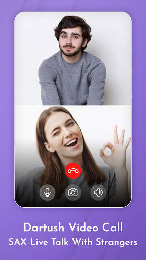 Dartush videocall - SAX Live Talk With Strangers screenshot 3