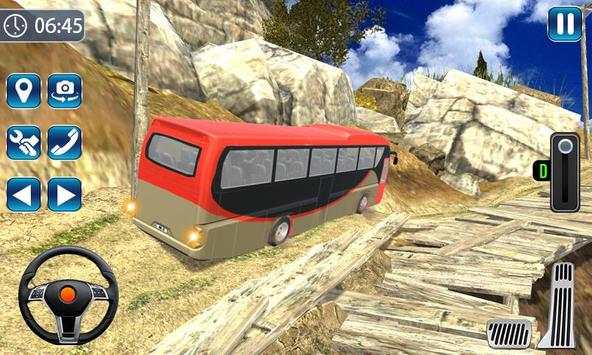 Hill Bus Climbing 3D - Bus Racing In Mountains screenshot 3