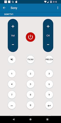 Sony Remote Control screenshot 4