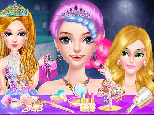 Disco Party Dancing Princess Games - Prom Night screenshot 2