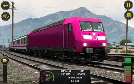 Euro Train Simulator Game; Rail Driving 3D screenshot 9
