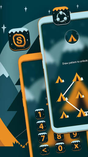Abstract Tree Hut Launcher Theme screenshot 5