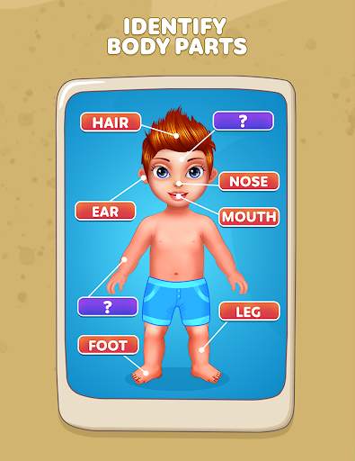Human Body Parts Learning Game screenshot 15