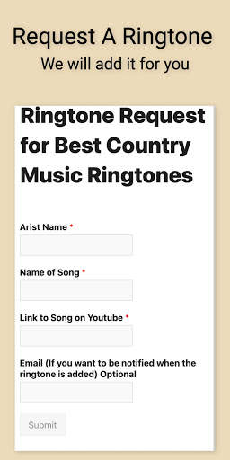 Country Music Ringtones screenshot 5