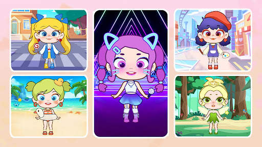 Vestire ragazze -Giochi trucco screenshot 2