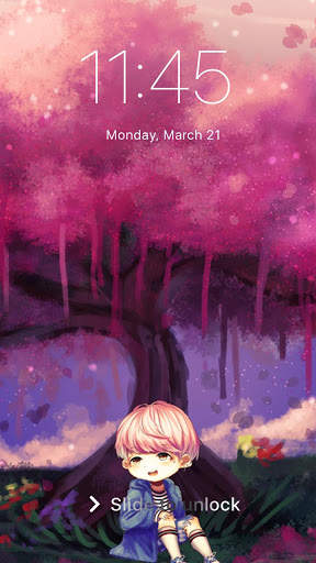 BTS BT21 FanART Image Security Pattern AppLock screenshot 2