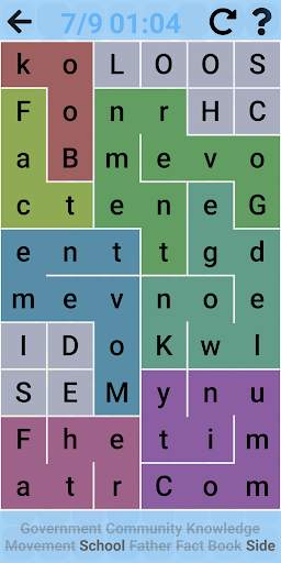 Snaking Word Search Puzzles screenshot 3