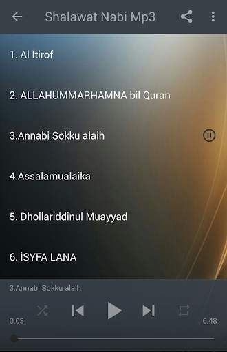 Sholawat Nabi -  MP3 offline screenshot 2
