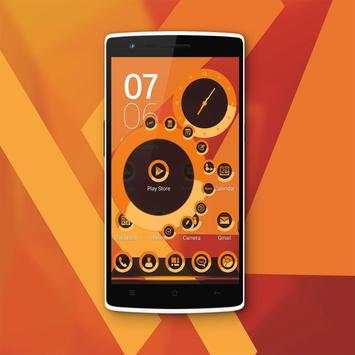 Next Launcher 3D Theme Flat O screenshot 5