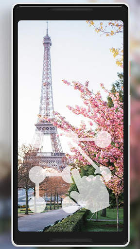 Paris Pattern Lock Screen 5 تصوير الشاشة
