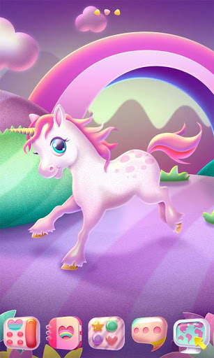 Unicorn GO Launcher Theme screenshot 2