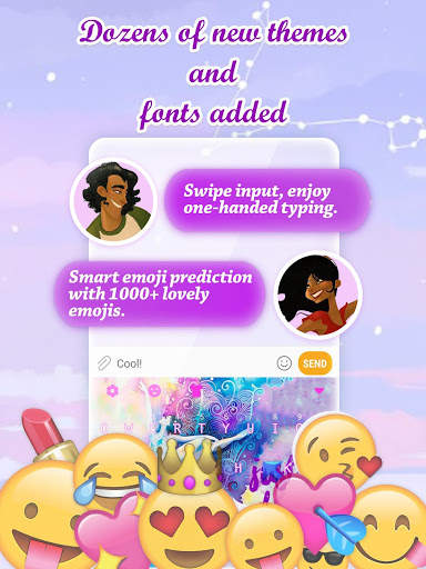 Magic Ballerina Keyboard Theme for Girls screenshot 2