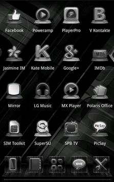 NEXT LAUNCHER WHITESTYLE THEME screenshot 8