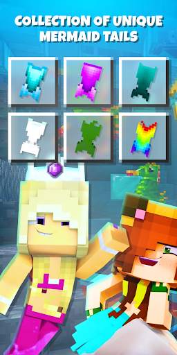 Mermaid Tail Mod for Minecraft screenshot 1
