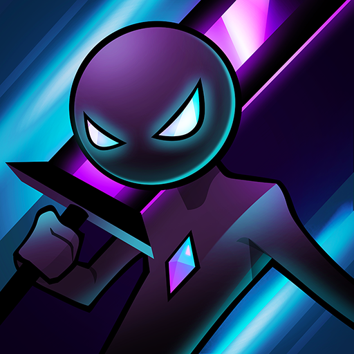 ikon Stick Fight : Hit and Run Cyberpunk Runner Edition
