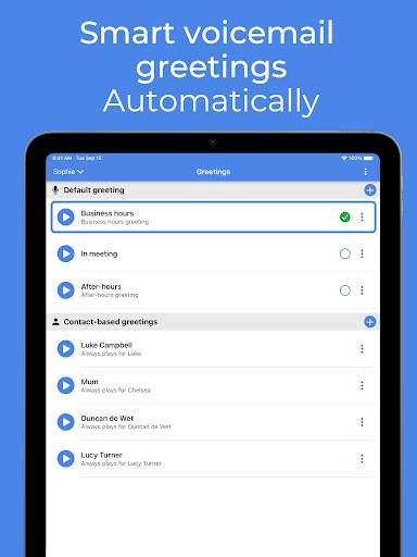 VXT: Call, Video, Voicemail screenshot 9