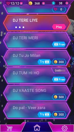 Hindi Song Road:Dancing Road Tiles Game screenshot 4