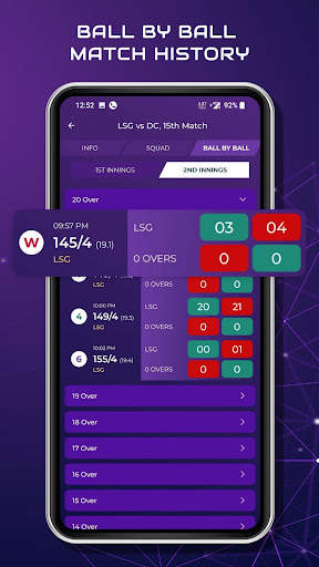 Cric Live Line Guru Pro screenshot 4