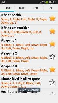 Cheats for GTA San Andreas screenshot 2