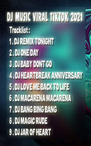 DJ Music Viral Tiktok 2021 screenshot 3
