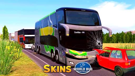 Skins World Bus Driving Simulator screenshot 4
