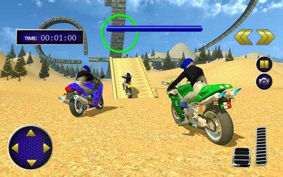 Moto Bike Race Nitro Stunt 3d screenshot 3