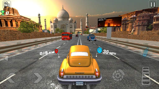 VR Car Race -Real Classic Auto Traffic Race screenshot 3