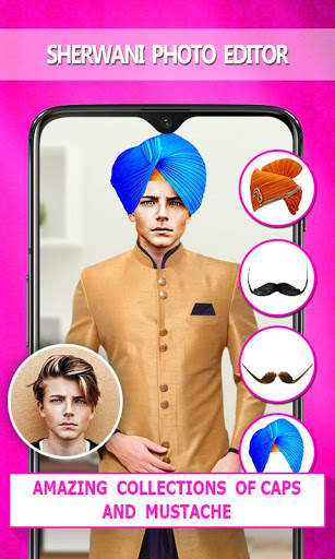 Men Sherwani Photo Suit Editor 2020 : Photo Frames screenshot 5