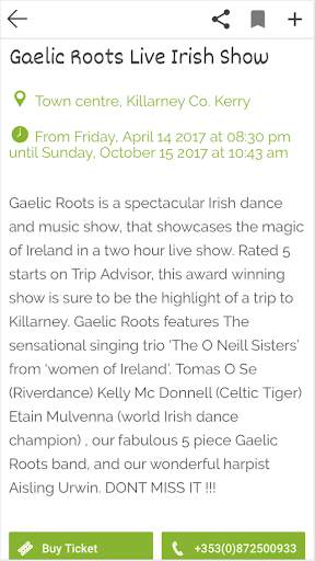 The Official Killarney App screenshot 2