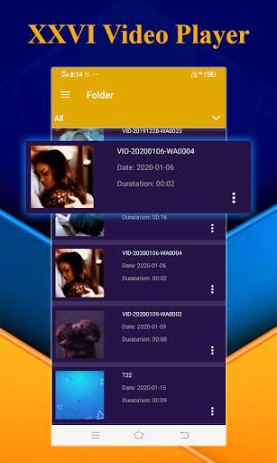 XXVI Video Player: All Format HD Video Player 2020 screenshot 2