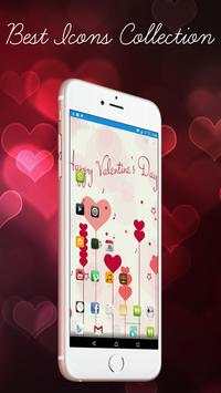 Valentine Theme & Launcher screenshot 3