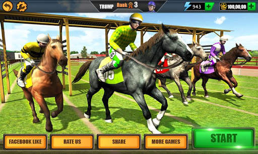Horse Riding Rival: Multiplayer Derby Racing screenshot 1