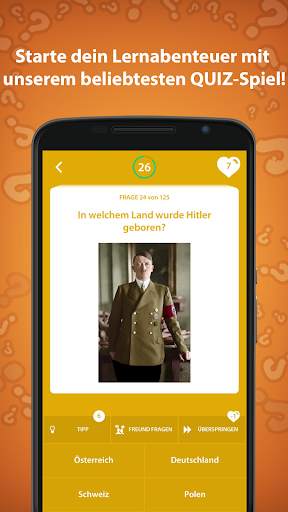Geschichtsquiz Spiel screenshot 7