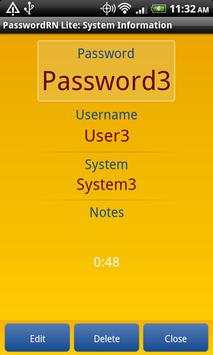 PasswordRN Lite screenshot 2