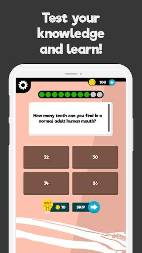 Anatomy & Physiology Quiz - Free Human Anatomy App screenshot 1