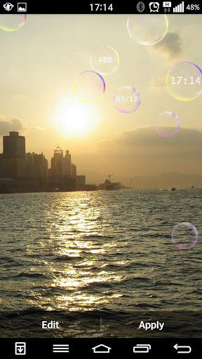 Vivid Bubbles Live Wallpaper screenshot 6